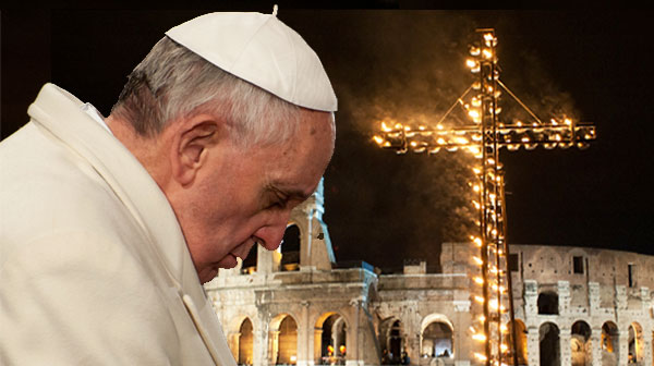Papa Francesco: La sua stupenda Preghiera alla Croce.