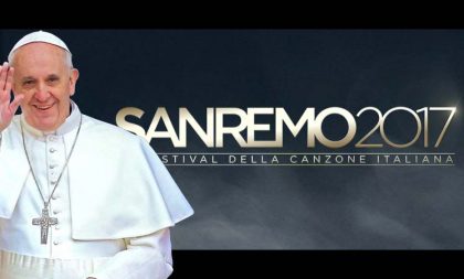 Anche Papa Francesco a Sanremo