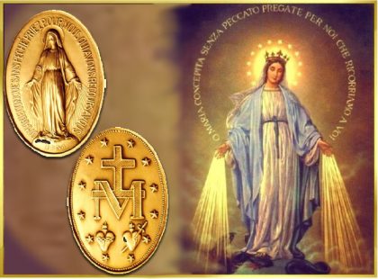 La devozione dei santi alla Medaglia Miracolosa