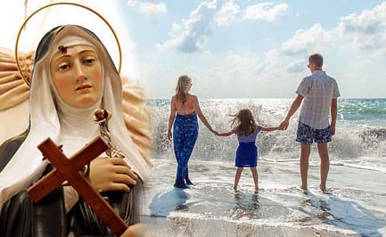 Santa Rita da Cascia, prega per la pace nella nostra famiglia