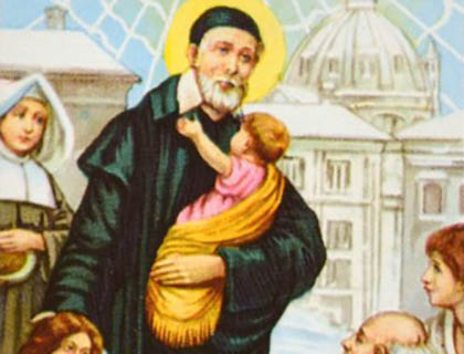 San Vincenzo De Paoli e gli episodi fondamentali del suo percorso di santità