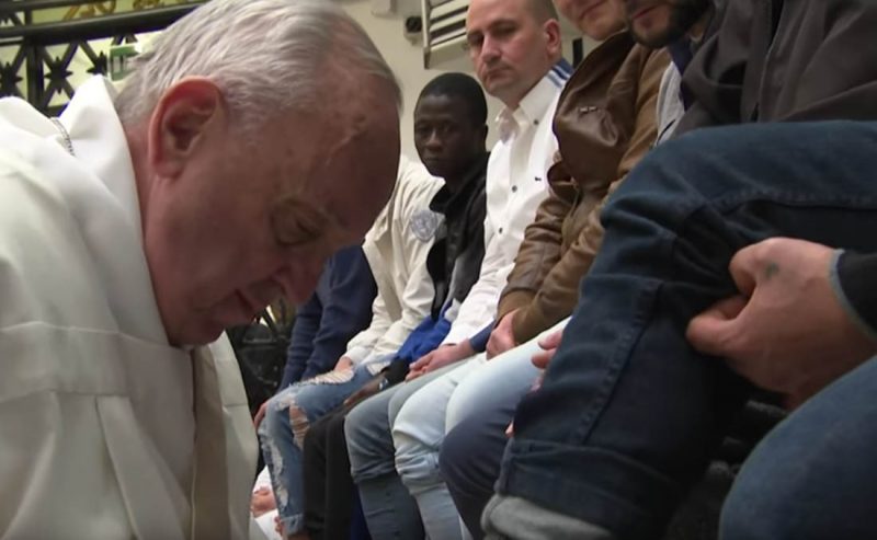 Papa Francesco e la Messa in Coena Domini con i detenuti