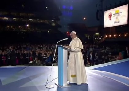 Discorso sulla Famiglia di Papa Francesco a Dublino