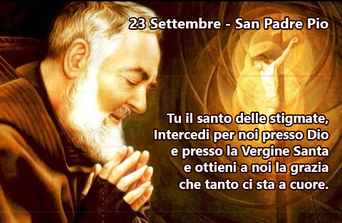 Potente preghiera di intercessione recitata a Padre Pio