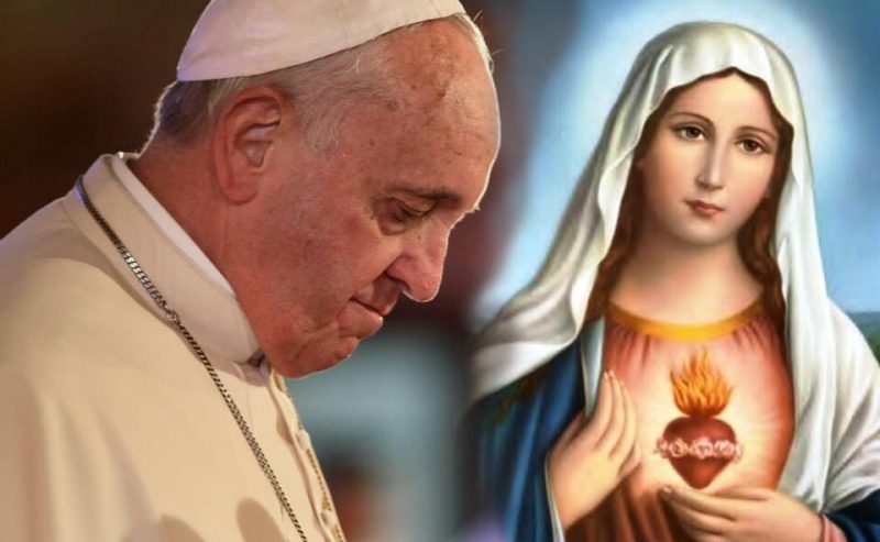 Supplica alla Beata Vergine Maria recitata da Papa Francesco