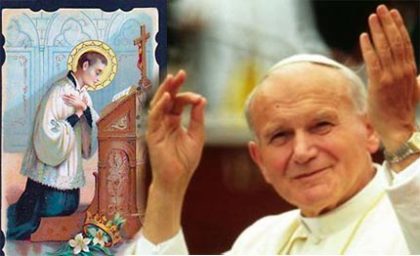 Supplica di Giovanni Paolo II in favore dei giovani a San Luigi Gonzaga